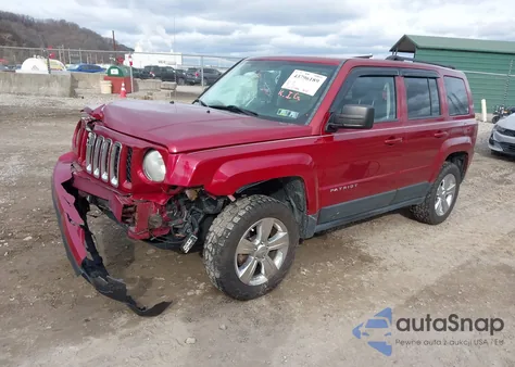 2012 Jeep Patriot Latitude из США, поврежденный, VIN 1C4NJRFB0CD706172